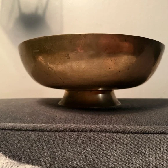 Vintage Brass Bowl - Picture 3 of 4